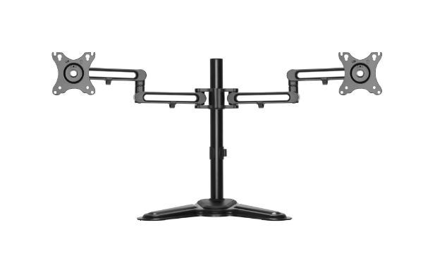 Picture of 17-32'' Dual Screen Articulating Monitor Stand Free-Tilting Design Sturdy