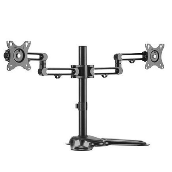 Picture of 17-32'' Dual Screen Articulating Monitor Stand Free-Tilting Design Sturdy