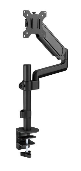 Picture of 17''-32'' Pole-Mounted Gas Spring Single Monitor Desk Bracket w/ Detachable Plate