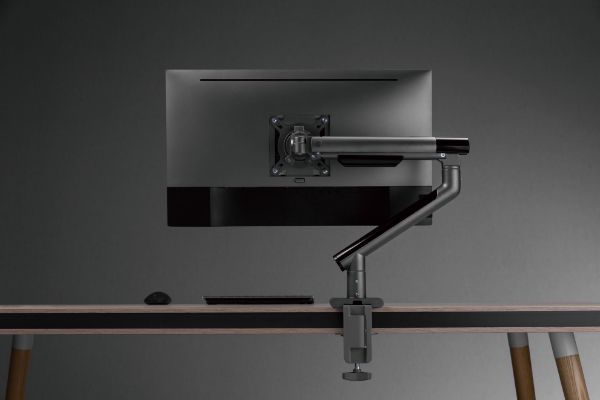Picture of 17-32'' Premium Slim Aluminium Spring-Assisted Desk Mount Monitor Arm.