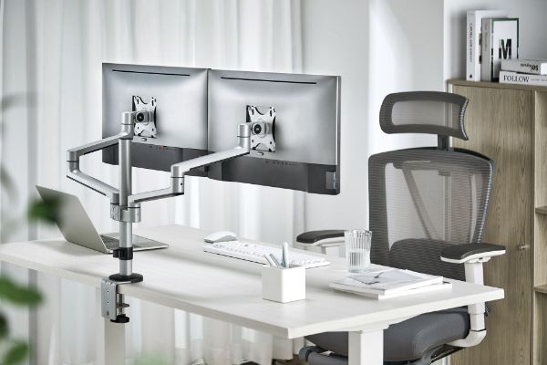 Picture of 17''-32'' Dual Arm Premium Articulating Monitor Mount Arm Extension 447mm