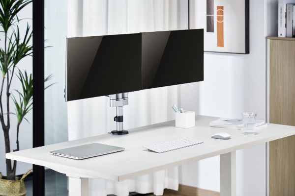 Picture of 17''-32'' Dual Arm Premium Articulating Monitor Mount Arm Extension 447mm