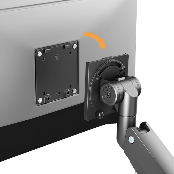 Picture of 17-57'' Heavy-Duty Gas Spring Single Monitor Mount Arm Bracket