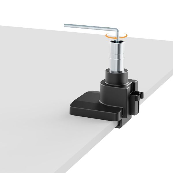 Picture of 17-57'' Heavy-Duty Gas Spring Single Monitor Mount Arm Bracket