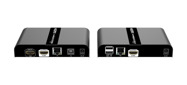 Picture of 4K HDMI Extender w/ KVM Support Over Single CAT6/6A/7 Mouse & Keyboard Ext via USB