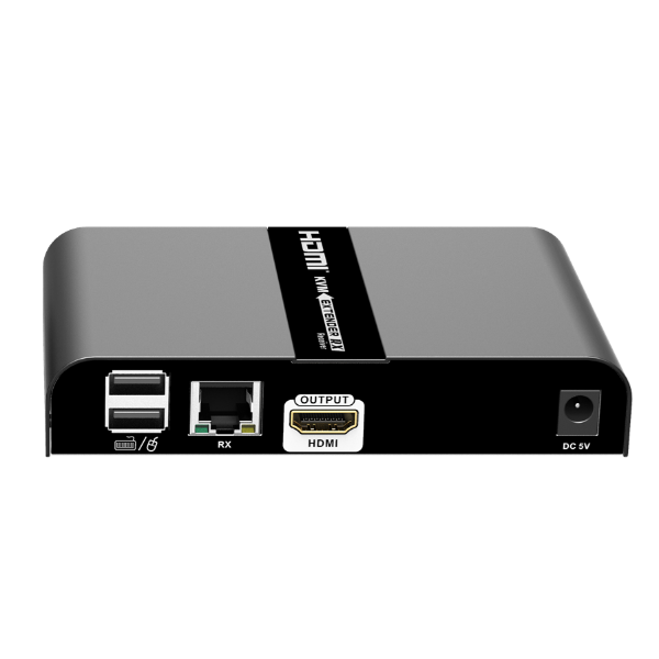 Picture of 4K HDMI Extender w/ KVM Support Over Single CAT6/6A/7 Mouse & Keyboard Ext via USB