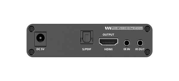 Picture of HDMI 2.0 Extender over Cat6/6a. Supports up to 4K@60H Zero Latency. Two Way IR. HDMI