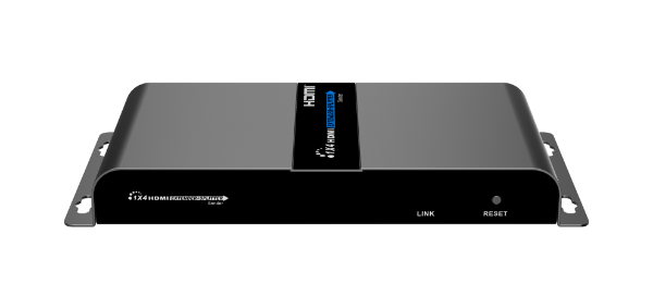 Picture of 1-In-4-Out 1080P HDMI Extender 1x HDMI 1x HDMI out 4x RJ45 out. Comp w/ CAT6/6a/7