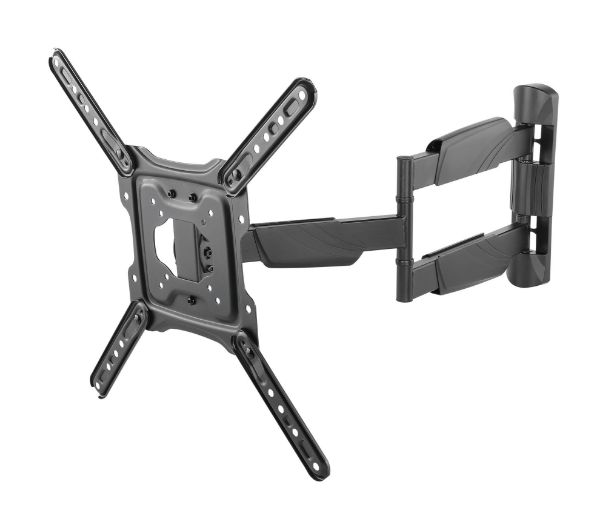 Picture of 23''-65'' Full Motion TV Wall Mount Bracket Lenghtened Arm Extend Tilt & Swivel. VESA