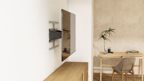 Picture of 43''-90'' Full Motion Ultra-Slim Wall Mount Bracket VESA Support up to 600x400