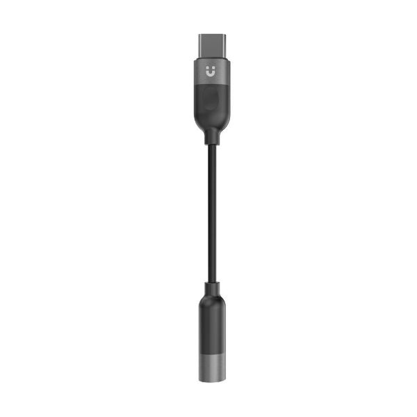 Picture of USB-C to 3.5mm AUX Headphone Jack Adapter Digital to Analog Converter. Music & Calls.