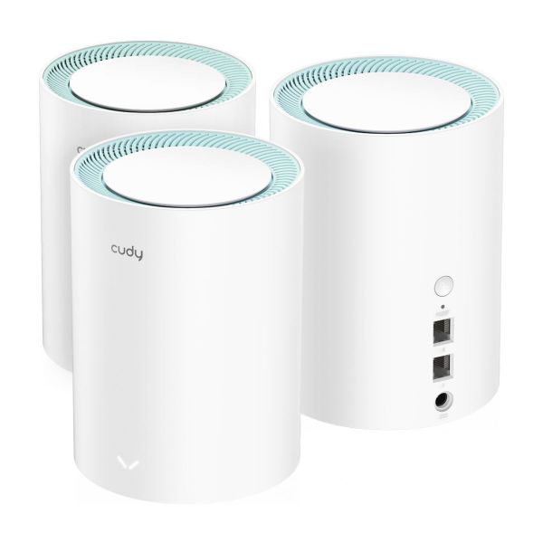 Picture of AC1200 3-Pack Gigabit Dual Band Wi-Fi Mesh System. 4-Stream Dual Wi-Fi 5 867Mbps