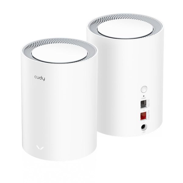 Picture of AX3000 2-Pack 2.5G Dual-Band Wi-Fi 6 Mesh System. 1.3 GHz Dual-Core CPU