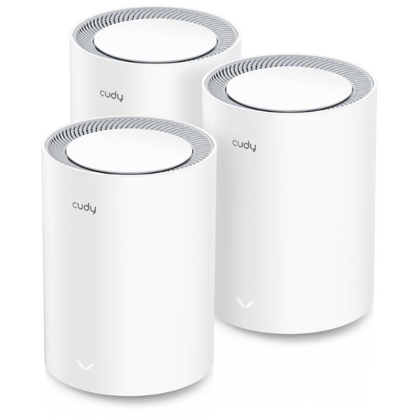 Picture of AX3000 3-Pack 2.5G Dual-Band Wi-Fi 6 Mesh System. 1.3 GHz Dual-Core CPU