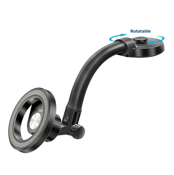 Picture of MagGrip 360 Cradleless Flexible Magnetic Ring phone Holder. Designed for Dashboard