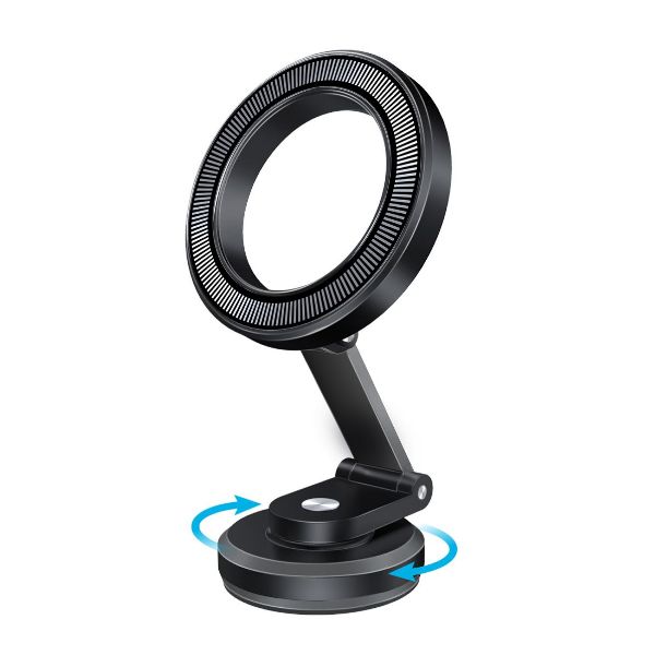Picture of MagGrip 360 Cradleless Foldable Magnetic Ring phone Holder- Black