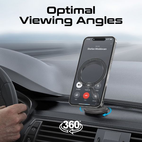 Picture of 360 Cradeless MagSafe Height Adjustable Magnetic Smartphone Mount.