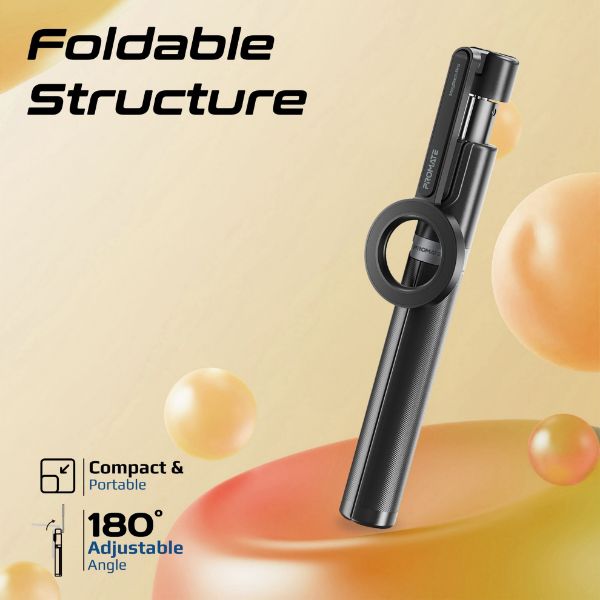 Picture of MagSafe Extendable Monopod & Tripod Stand Remote Control. Max Height 136.5cm Built-in