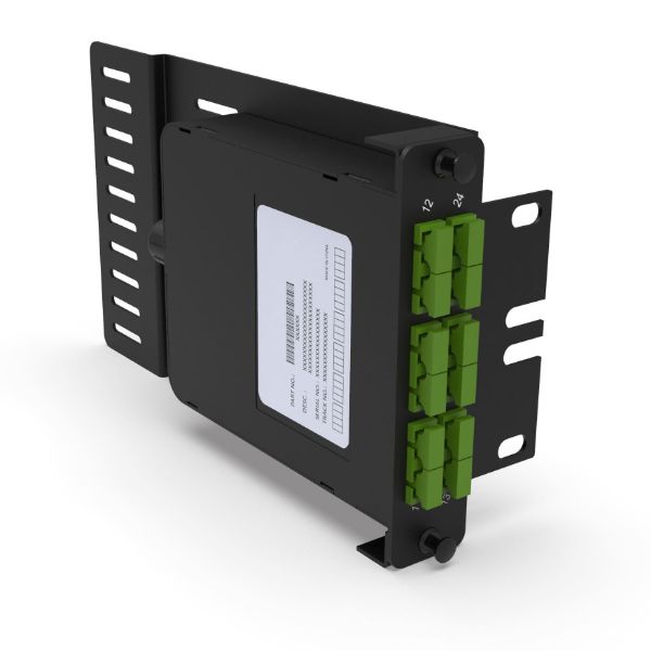 Picture of Zero RU Bracket for FPP-x Fibre Plates Modules Unloaded Free up Extra Space