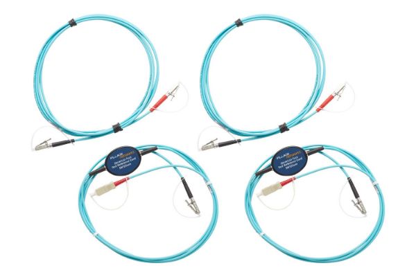 Picture of Multimode 50 um EF Test Reference Cord Kit. 2x SC/Metal LC & 2x Metal