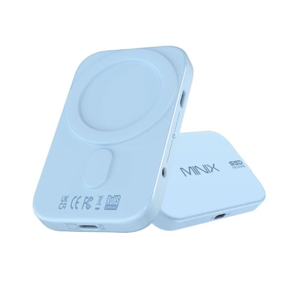 Picture of MSE01 4-in-1 M.2 NVMe/SATA SSD Enclosure. Magsafe Compat Up to 4TB Capacity (SSD Not