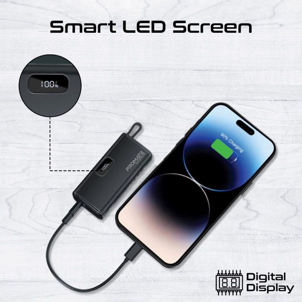 Picture of 5000mAh Pocket-sized Fast Charging Power Bank Foldable USB-C Connector