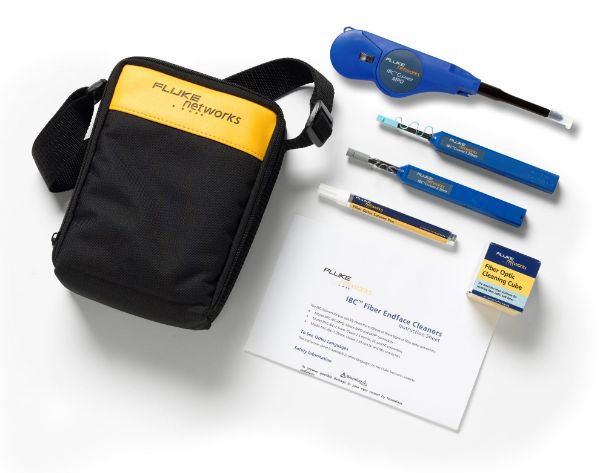 Picture of Fiber Optic Cleaning Kit Icluding Case & Oneclick Cleaners
