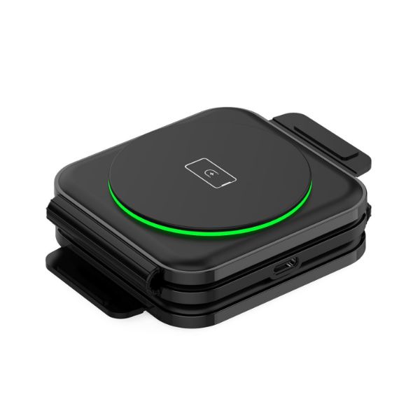 Picture of 15W Travel MagCharge 3-in-1 Qi Wireless Foldable Phone Charger