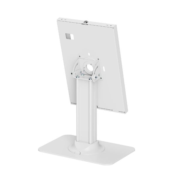 Picture of Anti-Theft Enclosed Countertop Tablet Kiosk Stand Anti-skid Pad Prevent Scraches