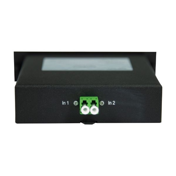 Picture of PLC Fibre Optic 2:4 LC/APC Splitter NON-Cassette Rear Input Module 2x IN & 4x Out