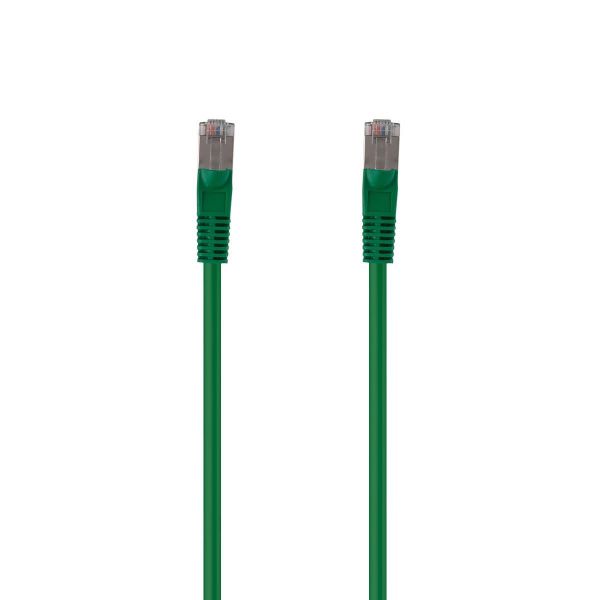 Picture of 1.5m Cat6A S/FTP Green 10G Patch Lead 26AWG 500MHz Shielded Plug. Cat6 Augmented