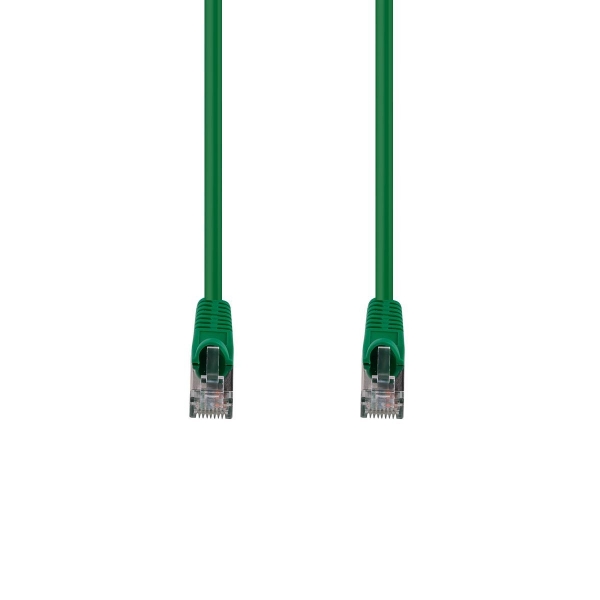 Picture of 3m Cat6A S/FTP Green 10G Patch Lead 26AWG 500MHz Shielded Plug. Cat6 Augmented