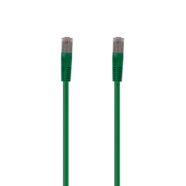 Picture of 3m Cat6A S/FTP Green 10G Patch Lead 26AWG 500MHz Shielded Plug. Cat6 Augmented