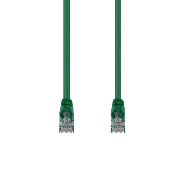 Picture of 7.5m Cat6 Green UTP Patch Lead T568A 250MHZ 24AWG Unshielded Plug.