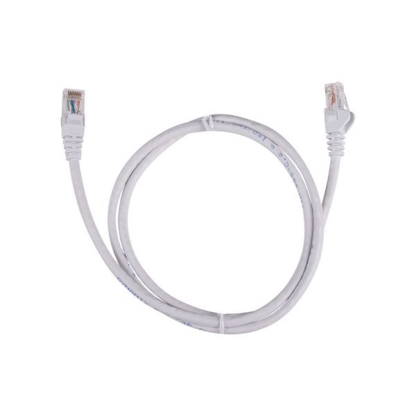 Picture of 0.75m Cat6 White UTP Patch Lead T568A 250MHZ 24AWG Unshielded Plug.