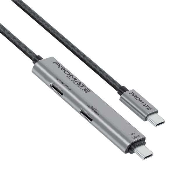 Picture of 1.5m 100W USB-C to USB-C Dual USB-C Port Data & Charge Cable. Supports up to 5Gbps