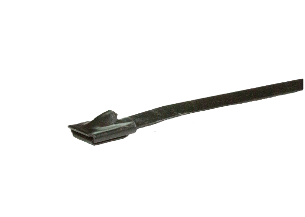 Picture of 8 x 300mm 316L Stainless Steel Cable Ties Pack of 50 1335N/136kgs Tensile Strength