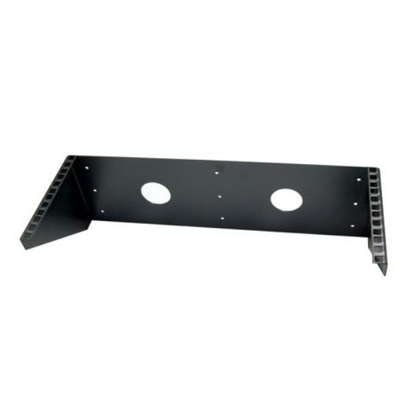 Picture of 4RU Vertical Wall Mount Bracket Dimensions: 488 x 153 x 188mm. Supports up to 30Kgs