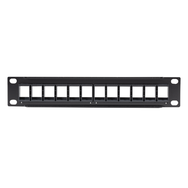 Picture of 10'' 12 Port Unloaded Keystone Panel