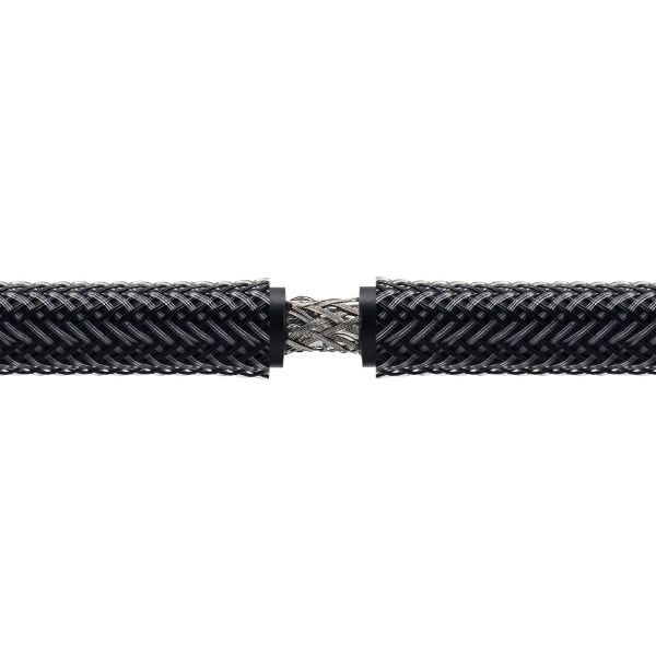 Picture of 4K HDMI right angle 24K Gold plated. High-Speed Ethernet. 3D. Mesh Braided