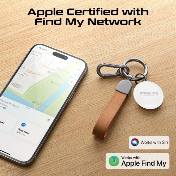 Picture of Smart Bluetooth Tracker Tag w/ Smart Precision Positioning. Ultra-compact