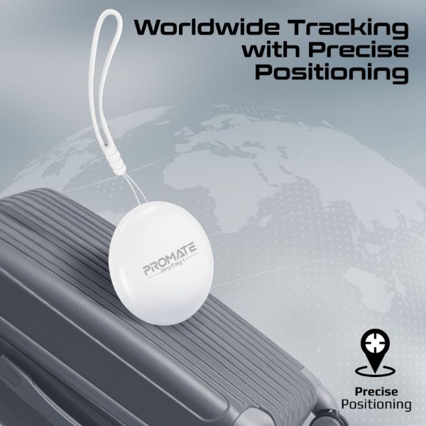 Picture of Smart Bluetooth Tracker Tag w/ Smart Precision Positioning. Ultra-compact