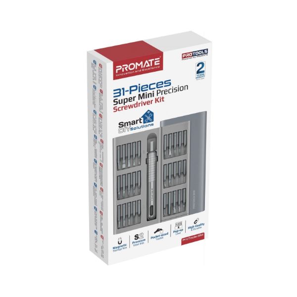 Picture of 31-Pieces Super Mini DIY Pocket Size Screwdriver Kit. Pop-up Case. 30pcs