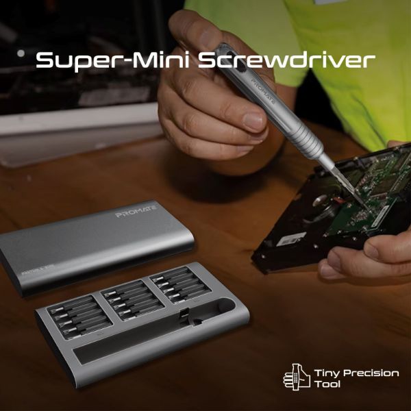 Picture of 31-Pieces Super Mini DIY Pocket Size Screwdriver Kit. Pop-up Case. 30pcs