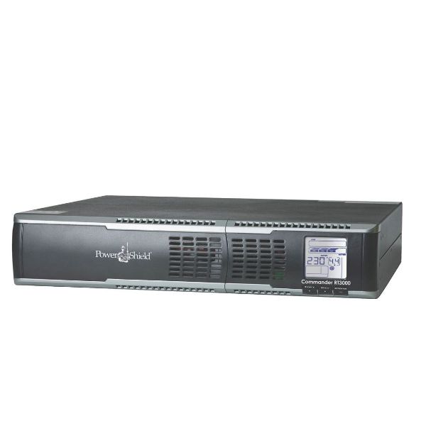 Picture of Commander RT 3000VA/2700W UPS. Line interactive pure sine wave output. Rack/Tower