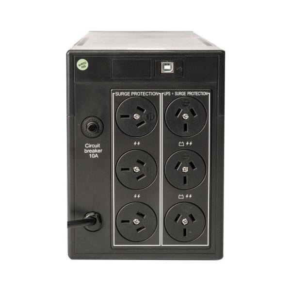Picture of Defender 2000VA (1200W) Line Interactive UPS 3x NZ Power Sockets w/ Surge+Battery