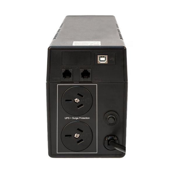 Picture of Defender 650VA (390W) Line Interactive UPS 936J Surge Protection 2x NZ Power
