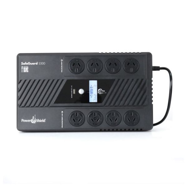 Picture of SafeGuard 1000VA (600W) Line Interactive UPS 4 x NZ Battery Back Up & Surge Out