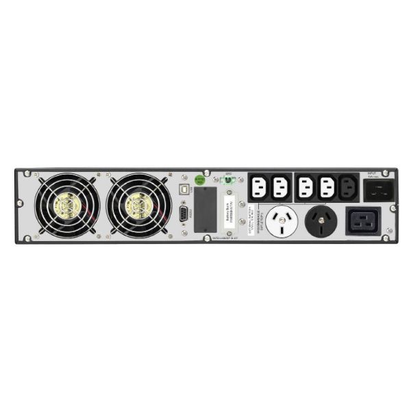 Picture of Centurion RT LiFePO4 3000VA Lithium-ion Online UPS. True double-conversion. Output