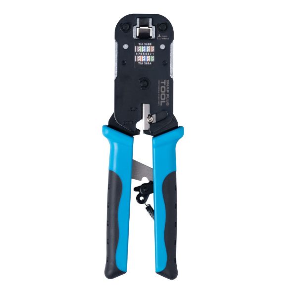 Picture of Heavy Duty Push Through Crimper w/ Built-in Stripping & Cutting Blade
